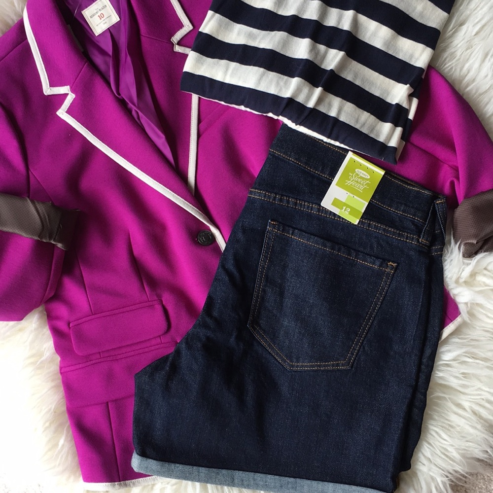 NWT Old Navy Jean Shorts. Sz 12